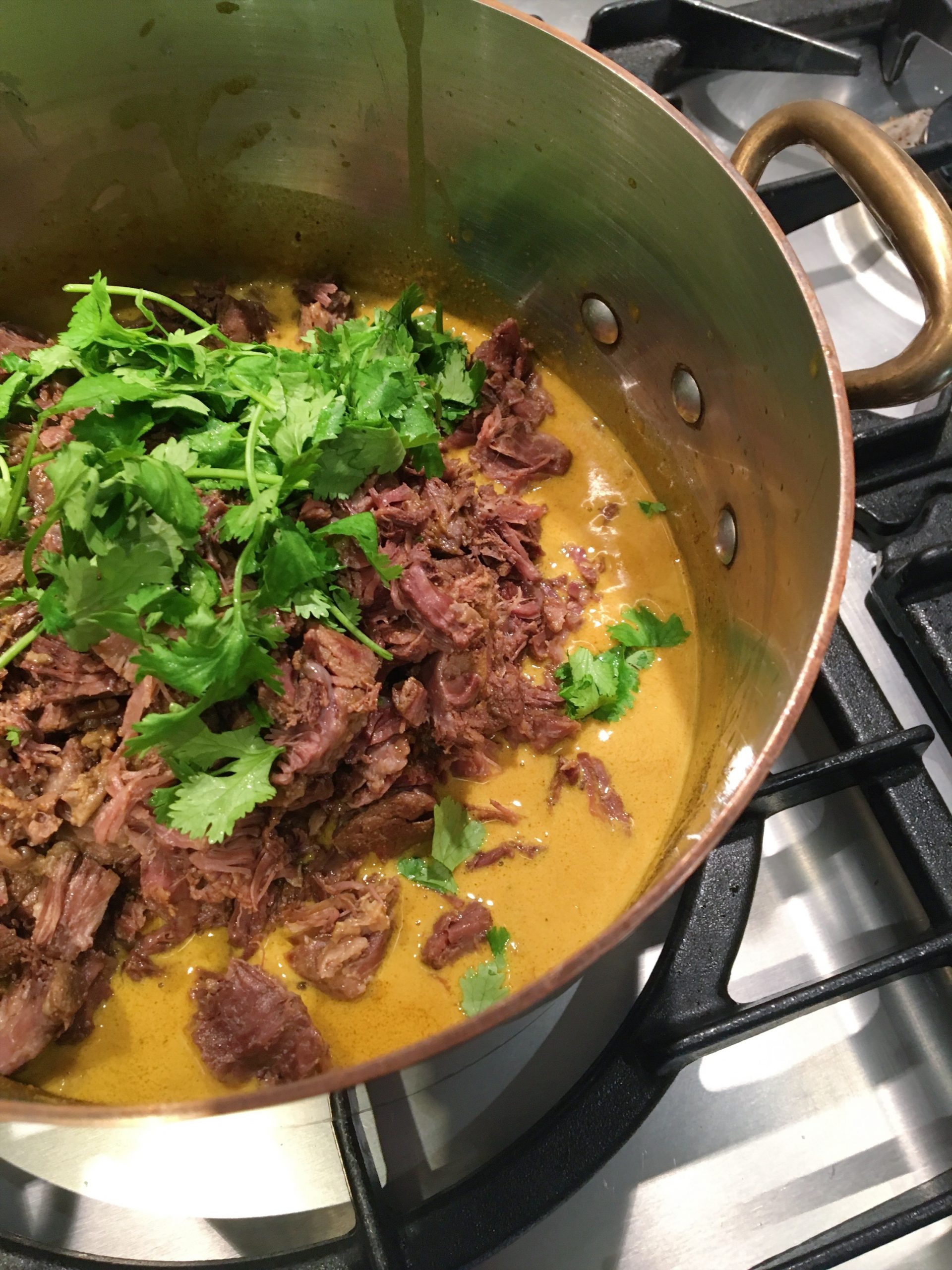 Beefy Caribbean Curry