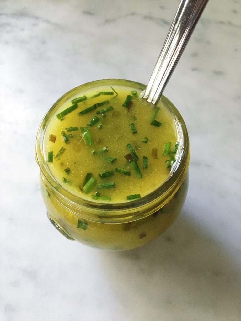 Grilled Lemon Vinaigrette