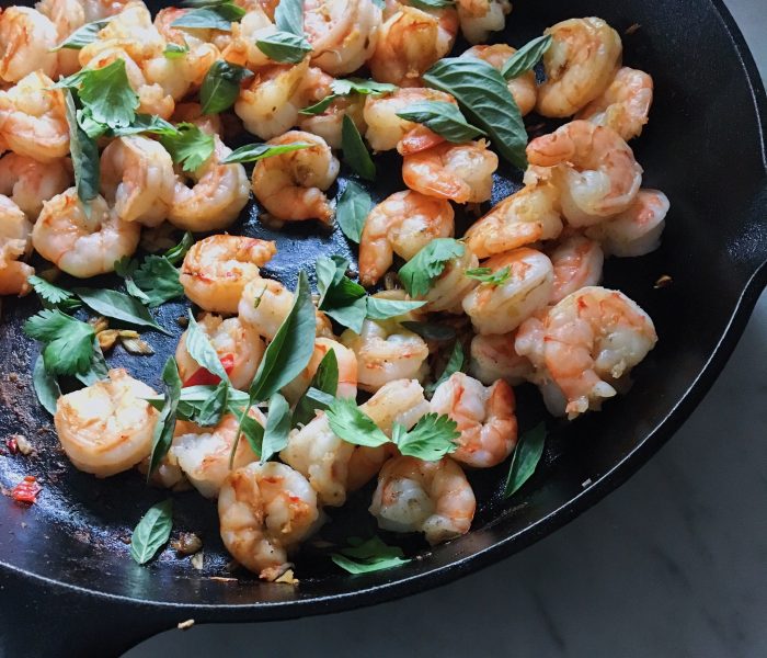 Easy Shrimp Recipes: Spicy Lemongrass Shrimp