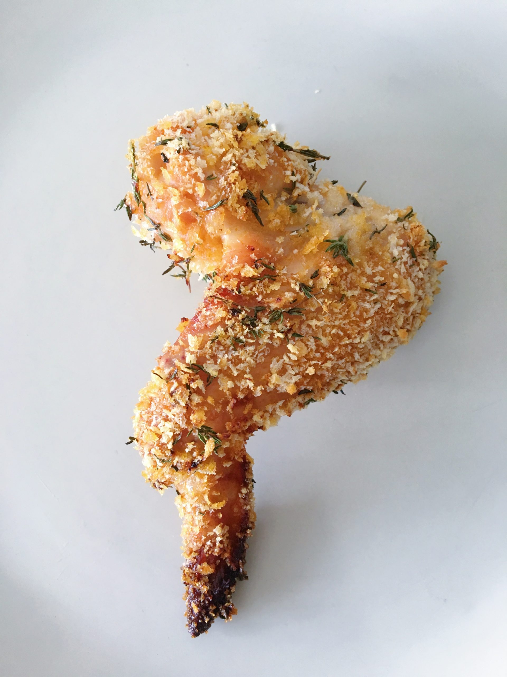 Miso and Thyme Crispy Baked Chicken Wings